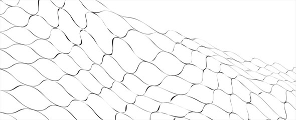 Mesh texture for fishing nets. Seamless pattern for sportswear or soccer goal, volleyball net, basketball hoop, hockey, athletics. Abstract net background for sports © Pak