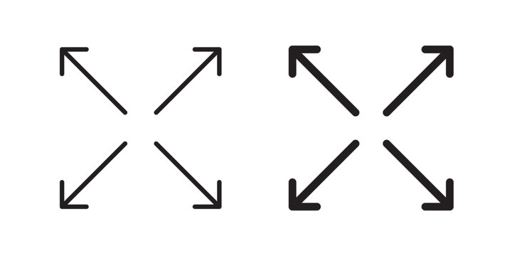 Expand arrows icon