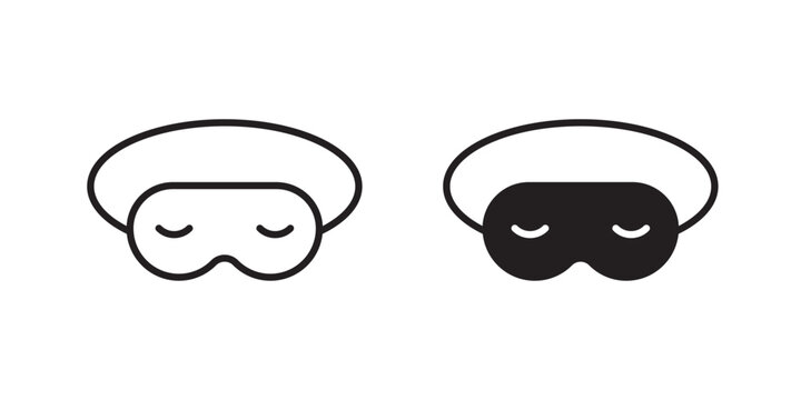 Eye mask icon