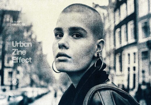 Urban Zine Effect For Poster And Social Media Design