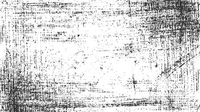 Black and white textured background with distressed grunge effect and random dots abstract