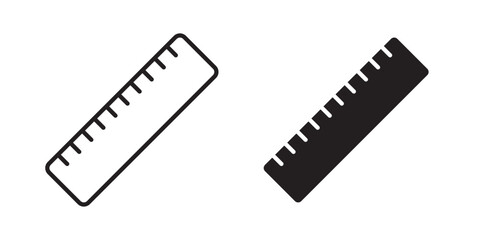 Fototapeta premium Ruler icon