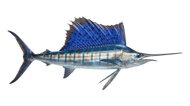 Sailfish isolated on transparent background