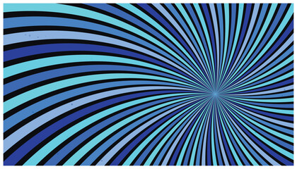 Fototapeta premium Colorful circular lines forming a wave pattern design