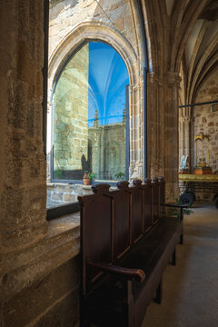 The nave of the cloister at the collegiate church of Talavera de la Reina