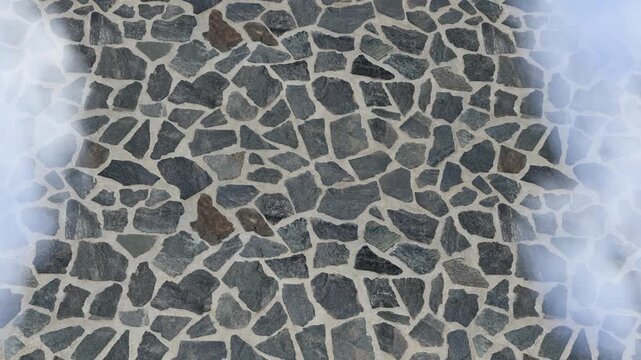 Stone Cobblestone Ground Texture Mist Overlay