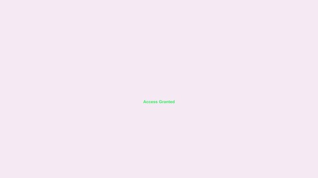 A minimalist digital interface displays a soft pink welcome screen with input fields and a submit button against a pale pink background.