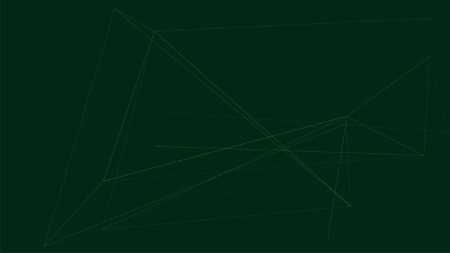 Geometric wireframe abstract design with intersecting lines