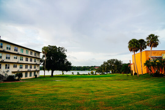 St. Leo, Florida, USA - 10 04 2025: Saint Leo University, A Top Catholic University in Florida.	
