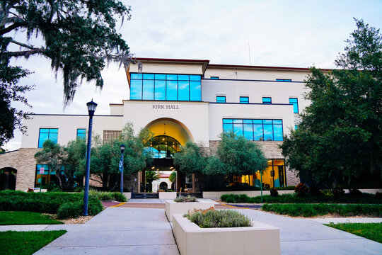 St. Leo, Florida, USA - 10 04 2025: Saint Leo University, A Top Catholic University in Florida.	