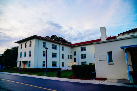 St. Leo, Florida, USA - 10 04 2025: Saint Leo University, A Top Catholic University in Florida.	