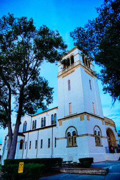 St. Leo, Florida, USA - 10 04 2025: Saint Leo University, A Top Catholic University in Florida.	