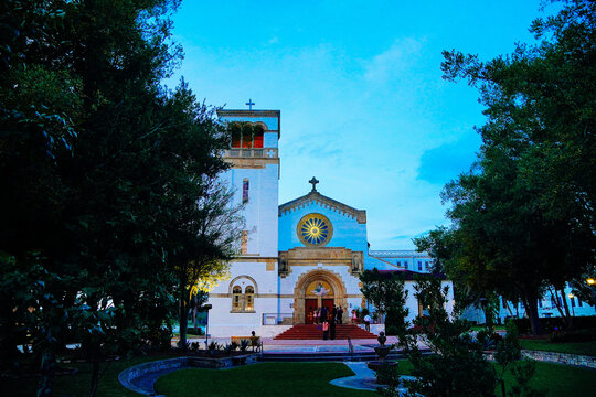 St. Leo, Florida, USA - 10 04 2025: Saint Leo University, A Top Catholic University in Florida.	