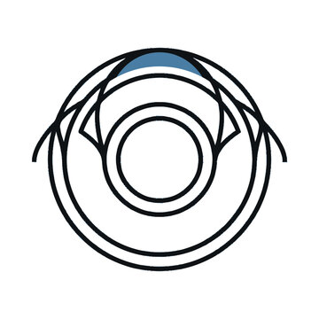 Abstract Eye Symbol