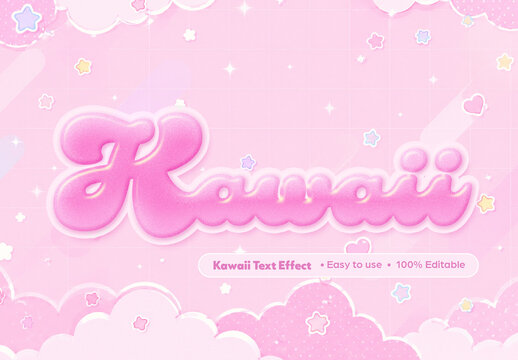 Kawaii Text Effect