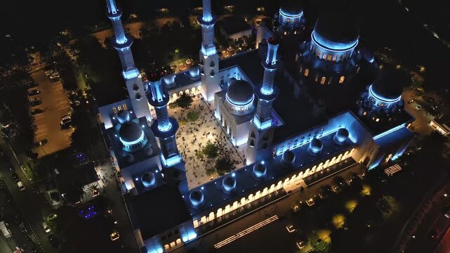 Sheikh Zayed Mosque in Solo Central Java