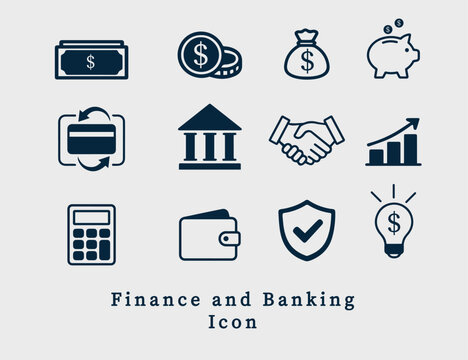 finance and banking icon