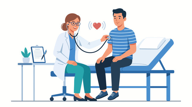 doctor and nurse with stethoscope