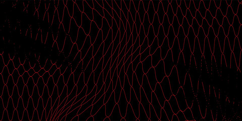 Abstract red net on black background © Aisyah