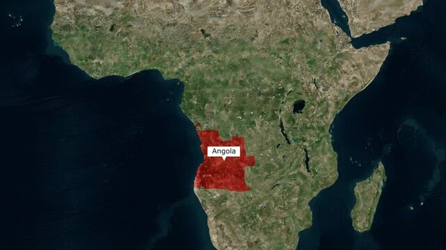 Angola Map