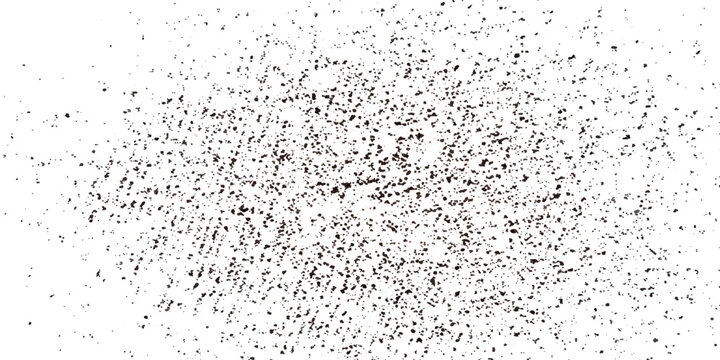 A dynamic explosion of fine grey dust and particles creates a dramatic, abstract background, suggesting motion and energy.