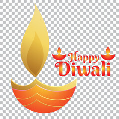 Happy Diwali. Indian festivals of light with Diwali elements. vector © zi_zoup