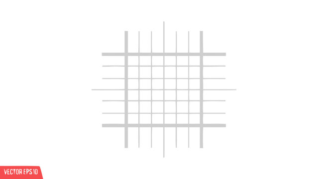 Grid lines pattern design element.