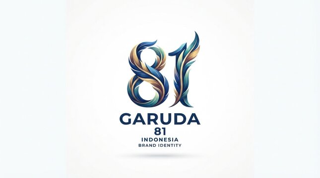 vector illustration of a logo 81