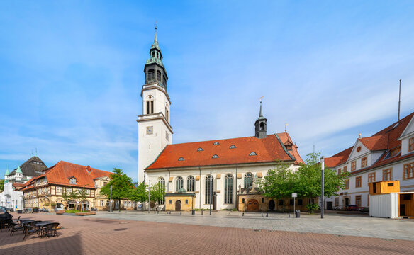 Celle, Germany - view of Church St. Marien 