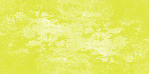 Fototapeta premium Abstract bright chartreuse lime yellow plaster wall texture background for dynamic modern creative branding