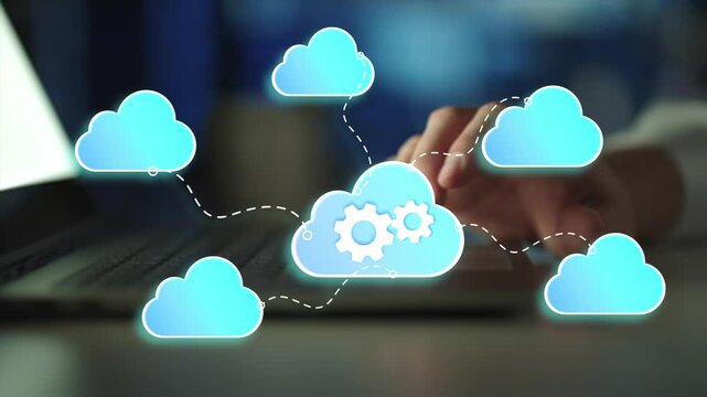 Multi cloud architecture orchestration. Seamless integration of enterprise applications. 