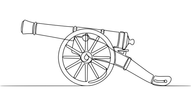 Vintage Cannon Illustration