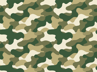 Fototapeta premium Interlocking camouflage pattern