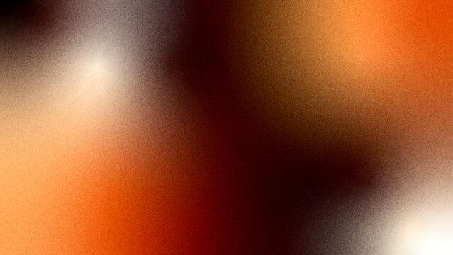 Gradient background showcases warm orange and earthy brown tones blended seamlessly with a soft grainy texture suitable for high-end marketing presentations.