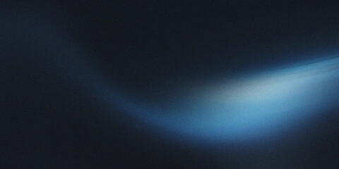 Abstract soft blue light beam glowing in the dark background for modern technology concept and creative digital art design backdrop © Salma