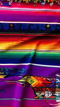 Vibrant Textile Pattern.