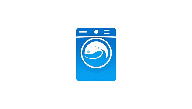 Washing Machine Icon. (1)