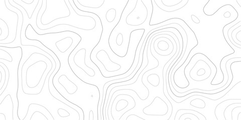 Abstract topographic map contour lines pattern in black and white with topographic abstract geography cartography elevation background navigation geometry © Samim islam