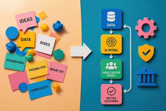 Data driven AI decision making for public sector strategy