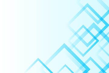 Fototapeta premium Blue Technology Background with Copy Space. Abstract Business Wallpaper. Vector Illustration