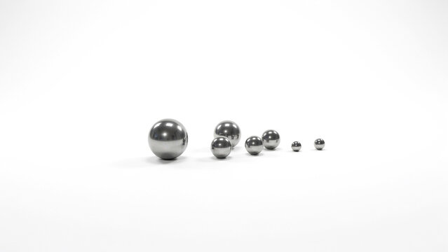 3d background with black balls