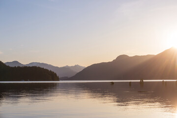 Fototapeta premium Mountains lake