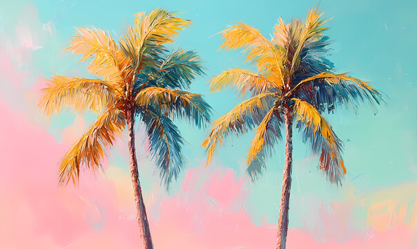 Tropical Paradise Palms