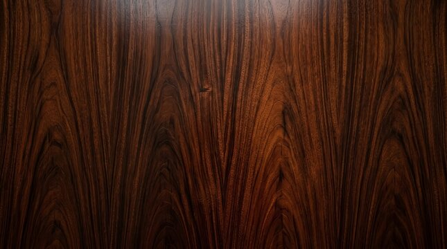 Dark mahogany wood panel with rich grain texture