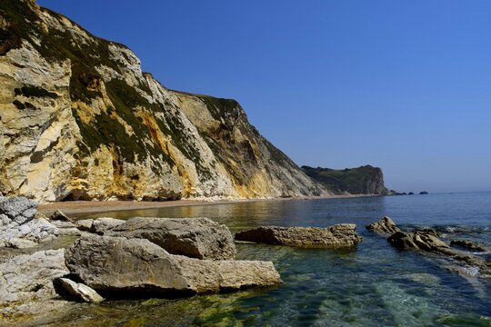 Durdle Door Beach from Above