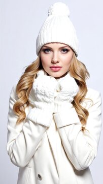 Woman in Winter Outfit. (1)