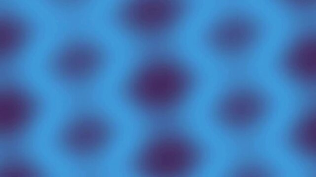 Abstract Blue Pattern Shifting in Soft Focus