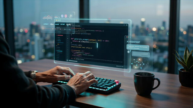 It specialist writing html script binary code database security