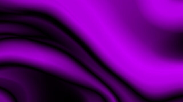 Gothic Amethyst Aura Energy Stream Dark Violet Neon Velvet Fabric Rippling Smooth Abstract