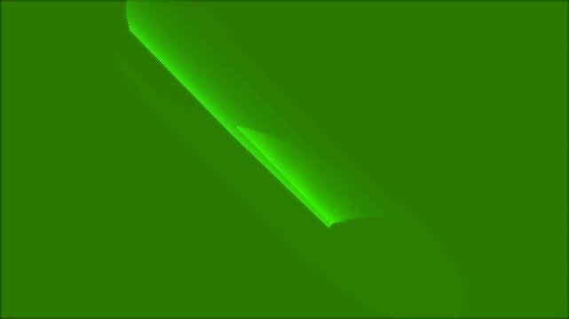 Abstract Emerald Glare: Diagonal Green Light Streak on Monochromatic Field